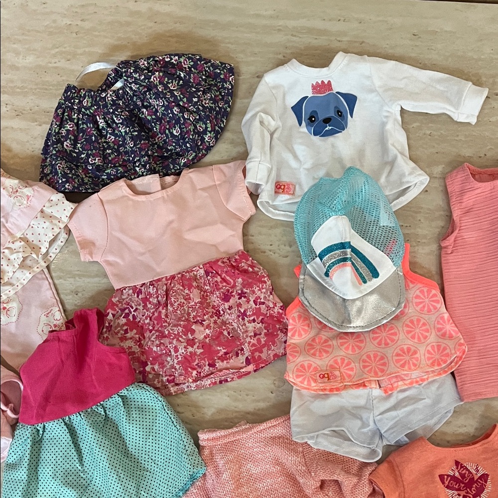Adorable Our Generation Girl Clothing Bundle fits American Girl dolls - Picture 4 of 6